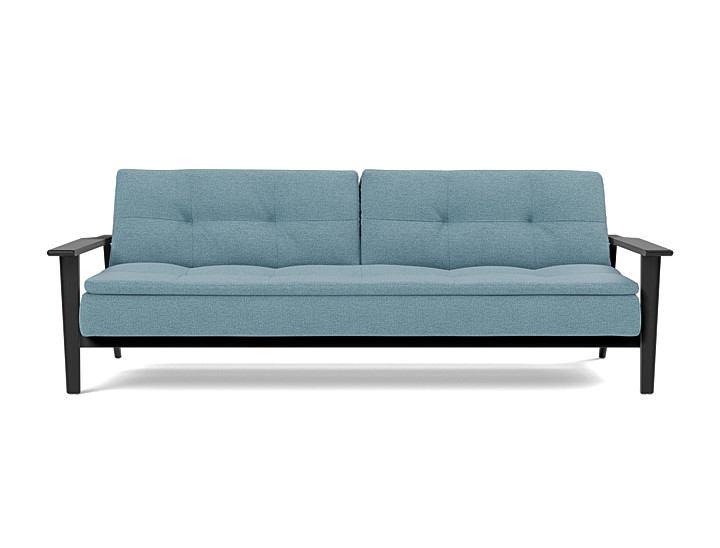 Canapea extensibila Dublexo Frej Oak 115x210cm, tesatura la alegere