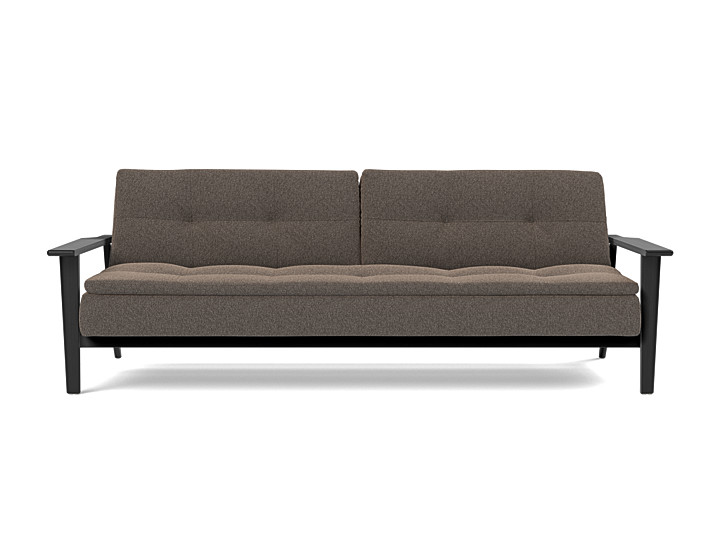 Canapea extensibila Dublexo Frej Oak 115x210cm, tesatura la alegere