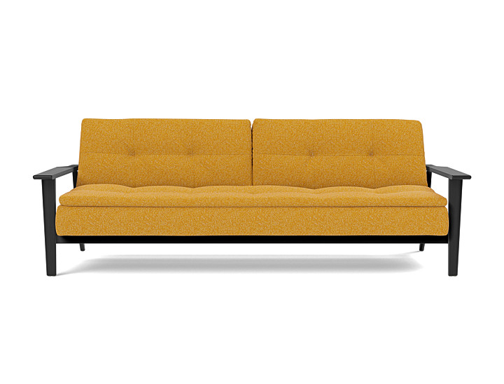 Canapea extensibila Dublexo Frej Oak 115x210cm, tesatura la alegere