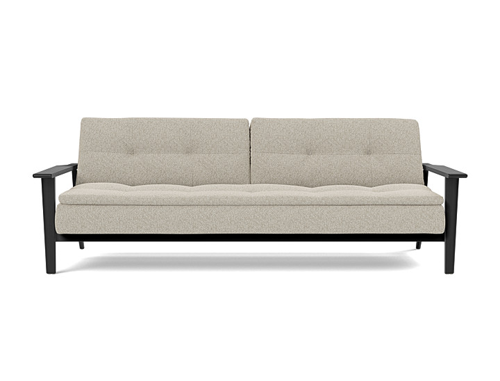 Canapea extensibila Dublexo Frej Oak 115x210cm, tesatura la alegere