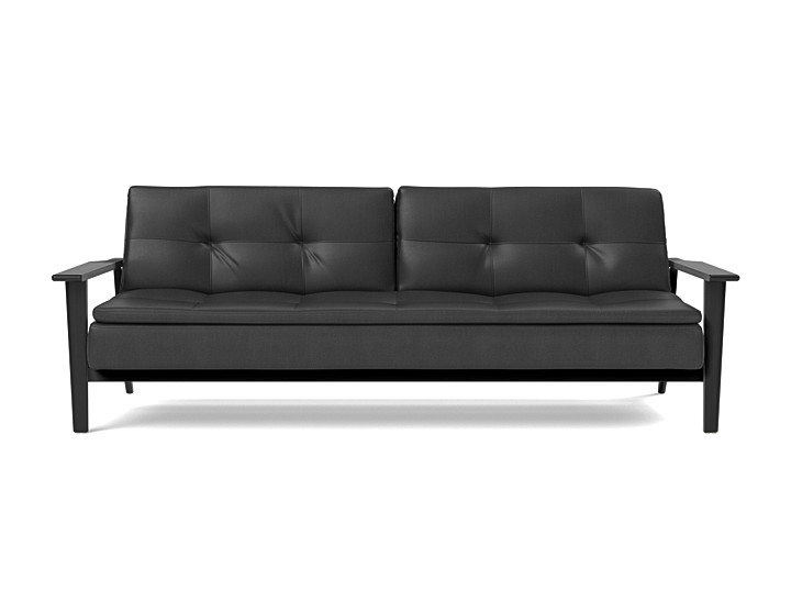 Canapea extensibila Dublexo Frej Oak 115x210cm, tesatura la alegere