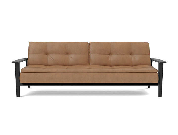 Canapea extensibila Dublexo Frej Oak 115x210cm, tesatura la alegere