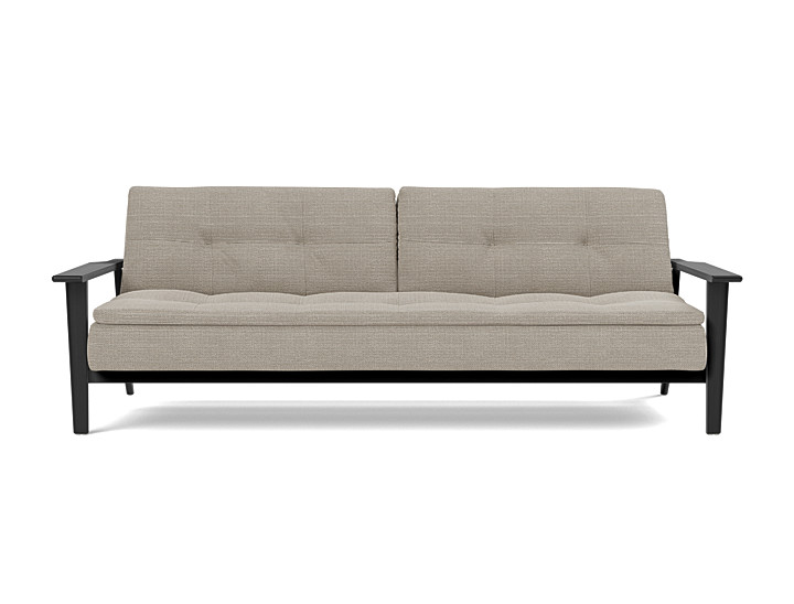 Canapea extensibila Dublexo Frej Oak 115x210cm, tesatura la alegere