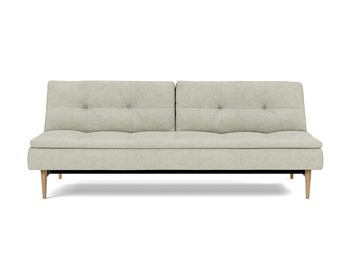 Canapea extensibila Dublexo Styletto Light Wood 115x210cm, tesatura la alegere