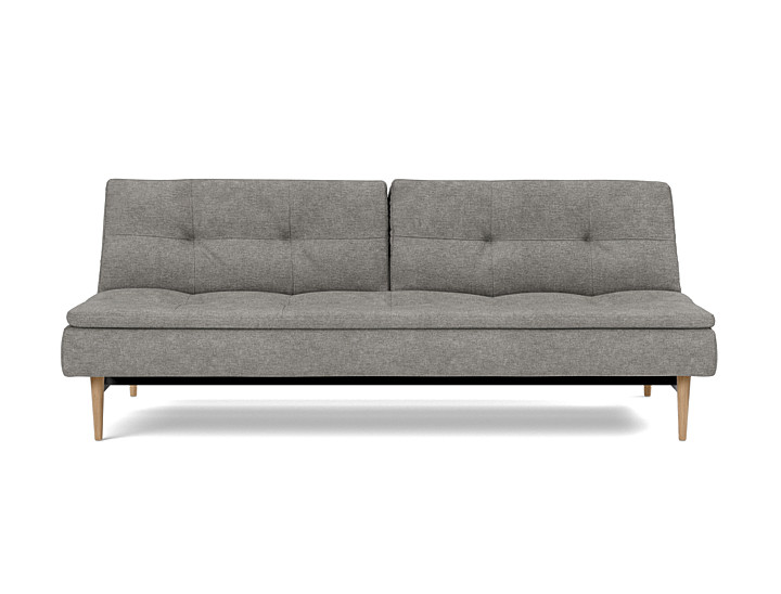 Canapea extensibila Dublexo Styletto Light Wood 115x210cm, tesatura la alegere