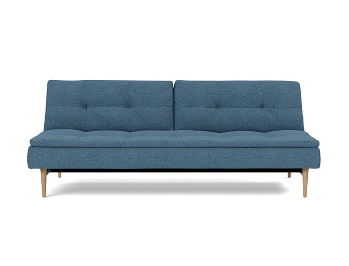 Canapea extensibila Dublexo Styletto Light Wood 115x210cm, tesatura la alegere