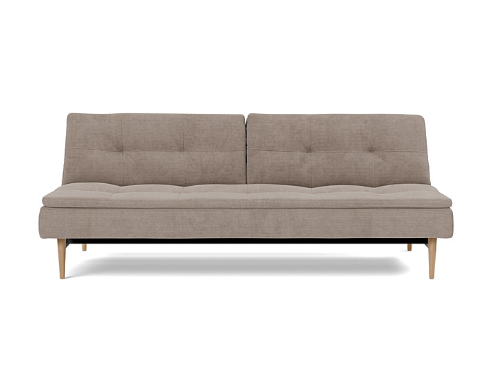 Canapea extensibila Dublexo Styletto Light Wood 115x210cm, tesatura la alegere