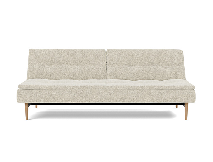 Canapea extensibila Dublexo Styletto Light Wood 115x210cm, tesatura la alegere