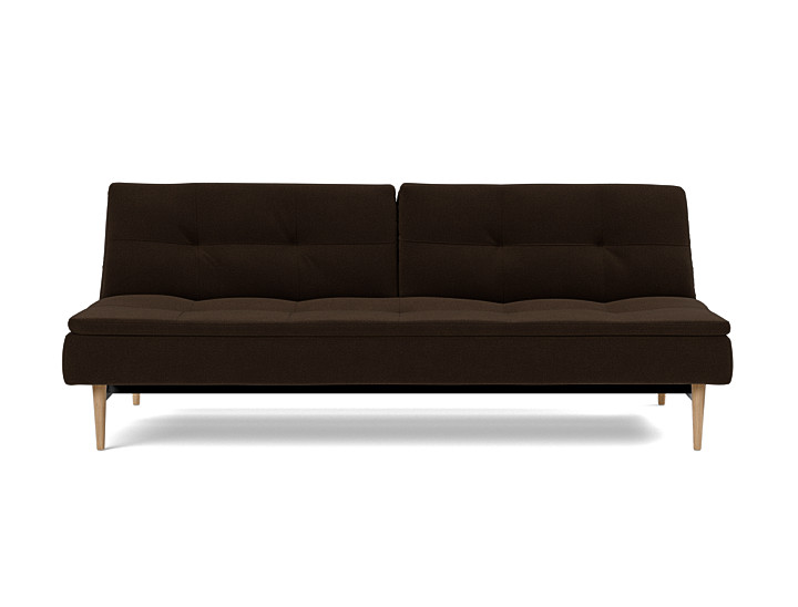 Canapea extensibila Dublexo Styletto Light Wood 115x210cm, tesatura la alegere