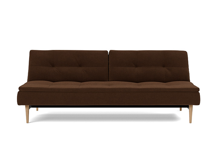 Canapea extensibila Dublexo Styletto Light Wood 115x210cm, tesatura la alegere