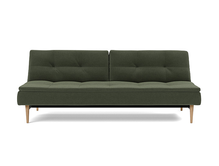 Canapea extensibila Dublexo Styletto Dark Wood 115x210cm, tesatura la alegere