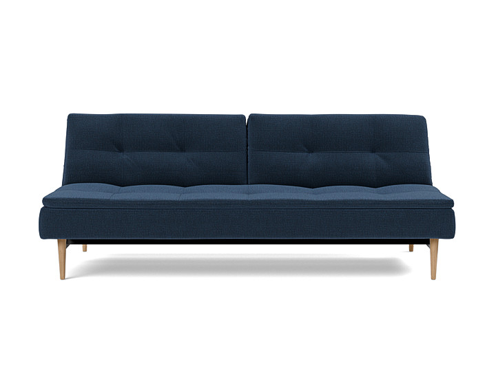 Canapea extensibila Dublexo Styletto Light Wood 115x210cm, tesatura la alegere