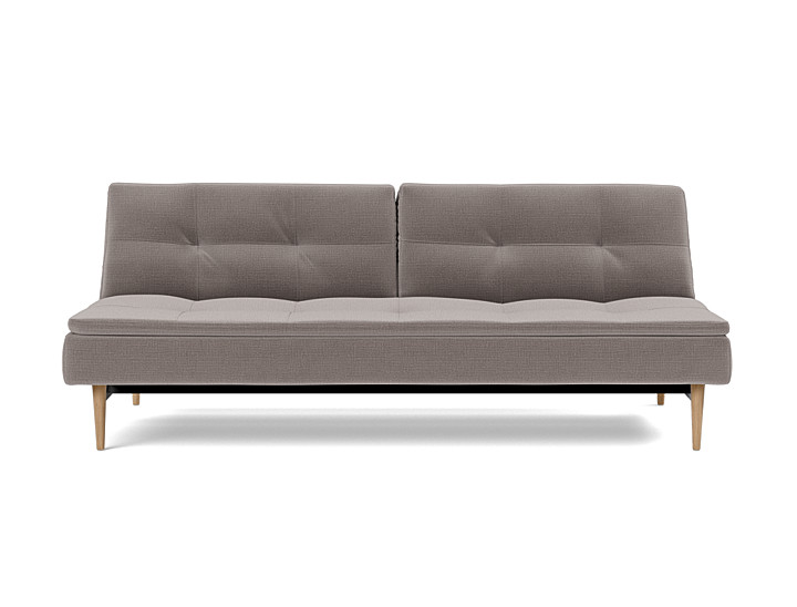 Canapea extensibila Dublexo Styletto Light Wood 115x210cm, tesatura la alegere