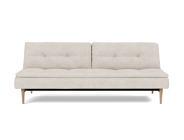 Canapea extensibila Dublexo Styletto Light Wood 115x210cm, tesatura la alegere