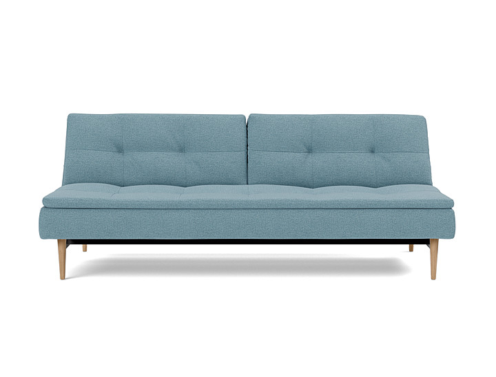 Canapea extensibila Dublexo Styletto Light Wood 115x210cm, tesatura la alegere