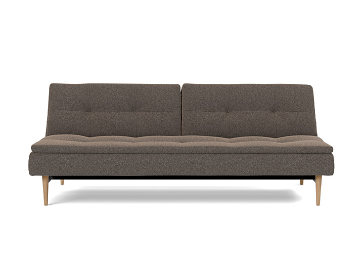 Canapea extensibila Dublexo Styletto Light Wood 115x210cm, tesatura la alegere