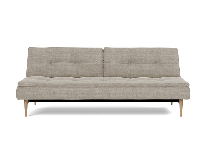 Canapea extensibila Dublexo Styletto Light Wood 115x210cm, tesatura la alegere