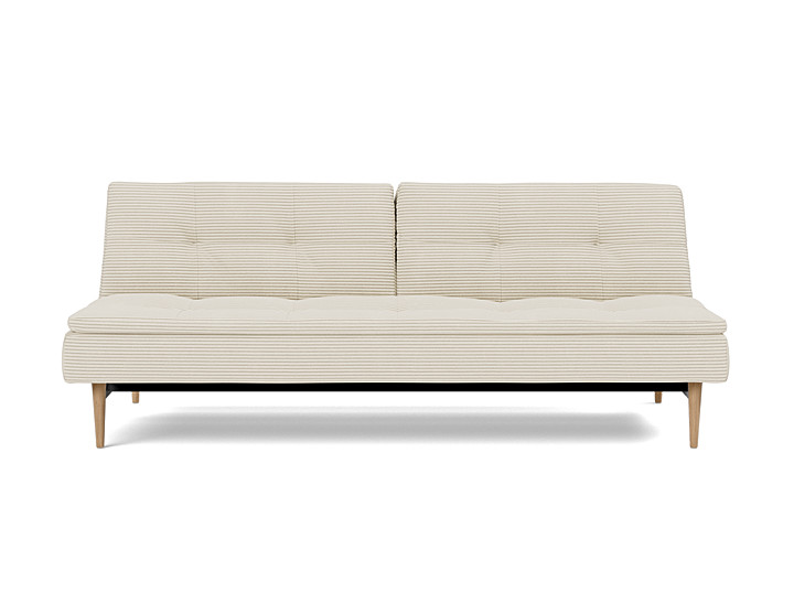 Canapea extensibila Dublexo Styletto Light Wood 115x210cm, tesatura la alegere