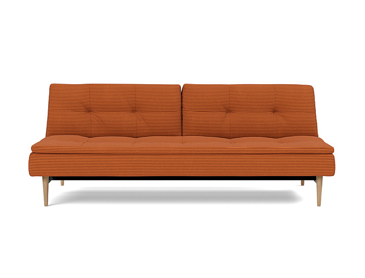 Canapea extensibila Dublexo Styletto Light Wood 115x210cm, tesatura la alegere