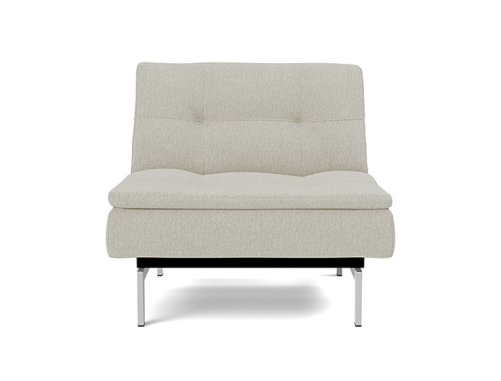 Fotoliu recliner Dublexo Chrome Mixed Dance Natural 115x90cm