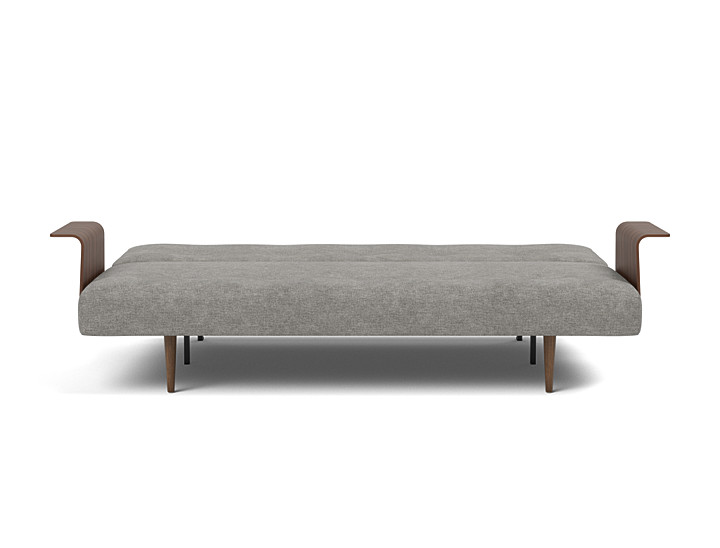 Canapea extensibila cu brate Recast Dark Styletto 140x200 cm, tesatura la alegere