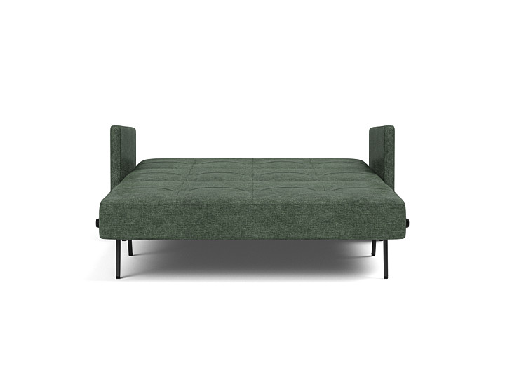 Canapea extensibila cu cotiere Cubed 140x200cm, tesatura la alegere