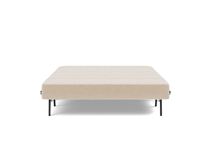 Canapea extensibila Cubed Chrome 140x200cm, tesatura la alegere