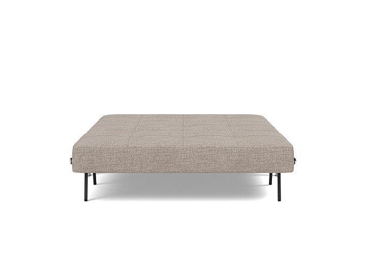 Canapea extensibila Cubed Chrome 140x200cm, tesatura la alegere