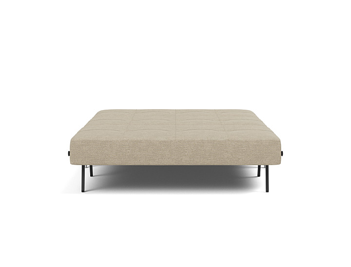 Canapea extensibila Cubed Alu 140x200cm, tesatura la alegere