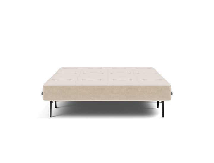 Canapea extensibila Cubed Alu 140x200cm, tesatura la alegere