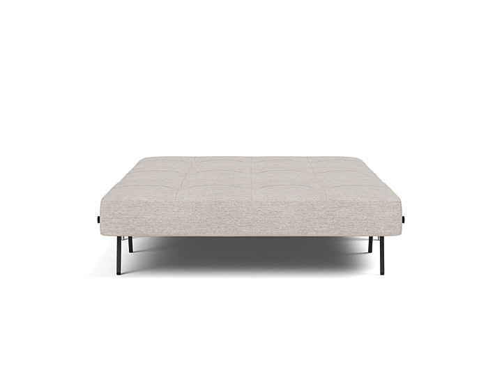 Canapea extensibila Cubed Alu 140x200cm, tesatura la alegere