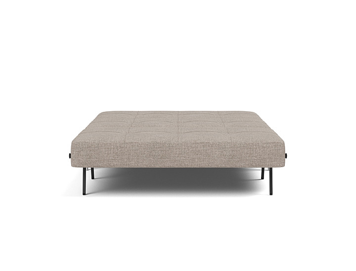 Canapea extensibila Cubed Alu 140x200cm, tesatura la alegere