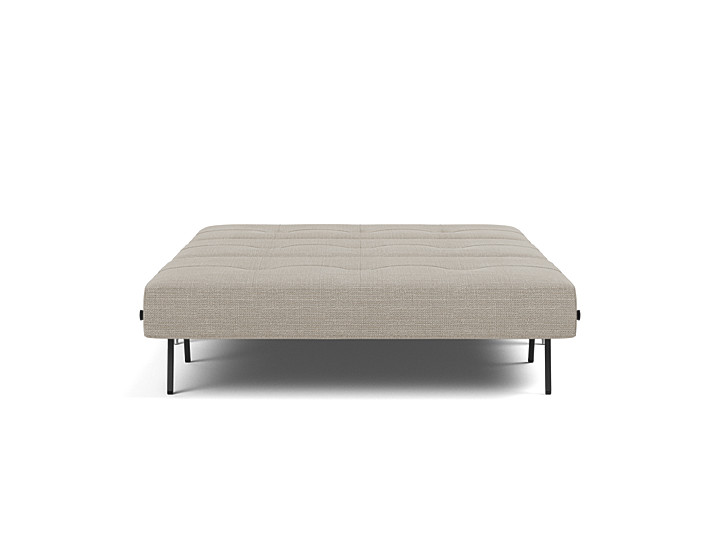 Canapea extensibila Cubed Alu 140x200cm, tesatura la alegere