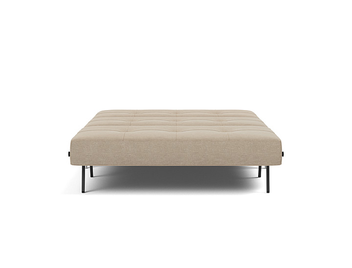 Canapea extensibila Cubed Alu 140x200cm, tesatura la alegere