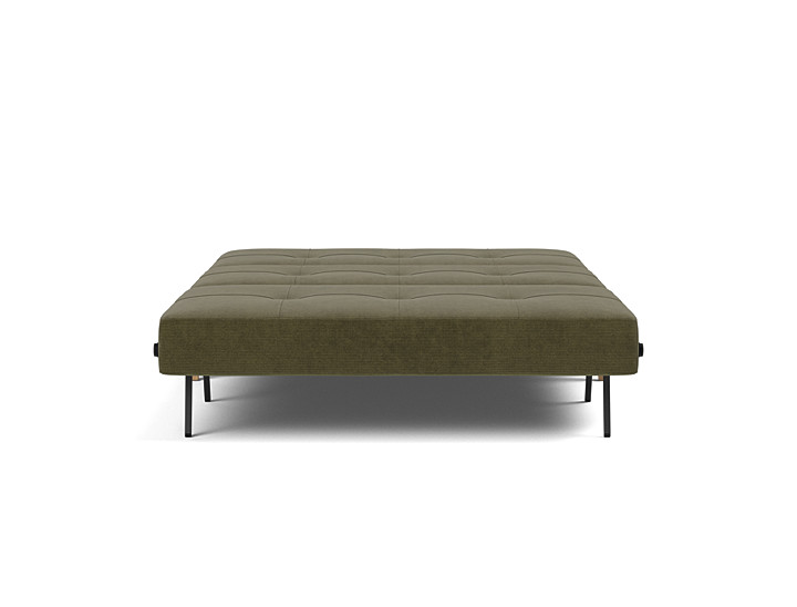Canapea extensibila Cubed Wood 140x200cm, tesatura la alegere