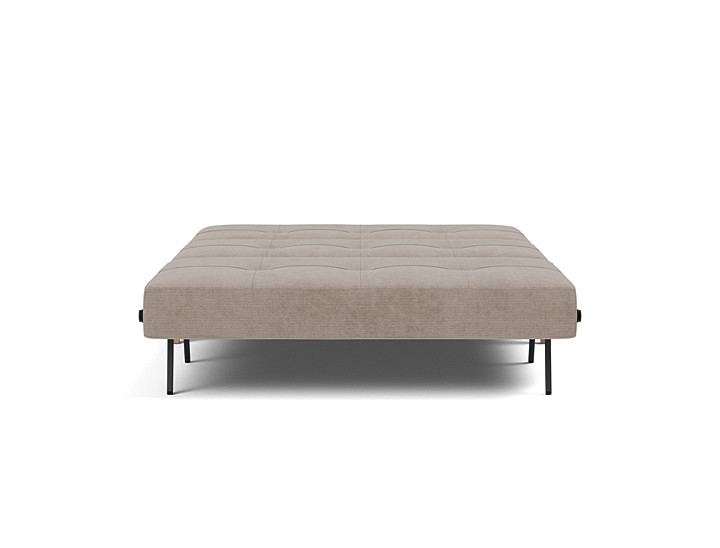 Canapea extensibila Cubed Wood 140x200cm, tesatura la alegere