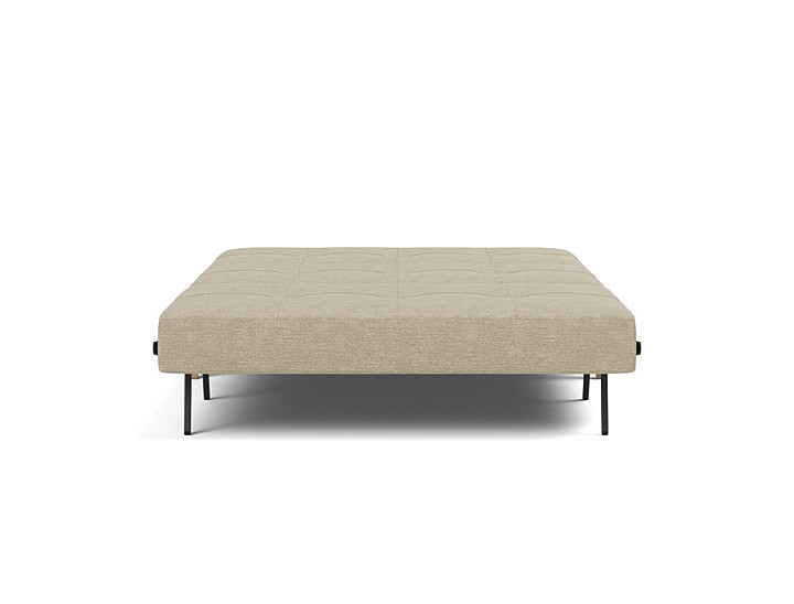 Canapea extensibila Cubed Wood 140x200cm, tesatura la alegere