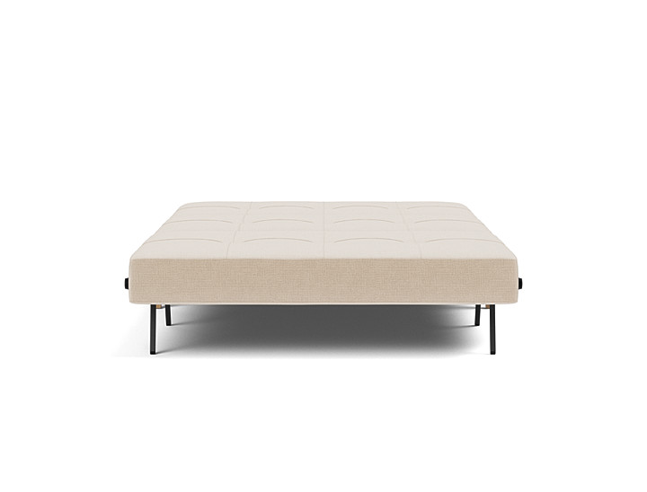 Canapea extensibila Cubed Wood 140x200cm, tesatura la alegere