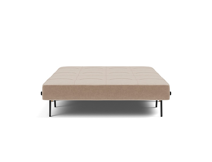Canapea extensibila Cubed Wood 140x200cm, tesatura la alegere