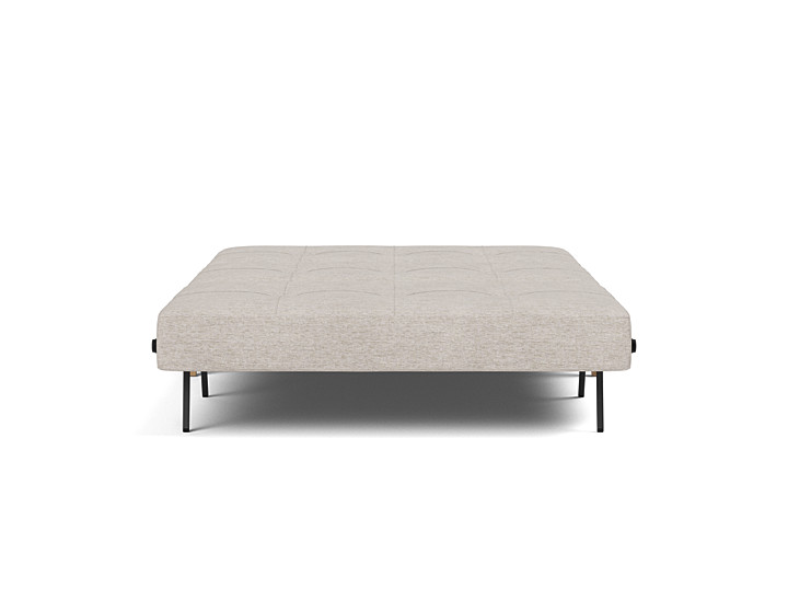 Canapea extensibila Cubed Wood 140x200cm, tesatura la alegere
