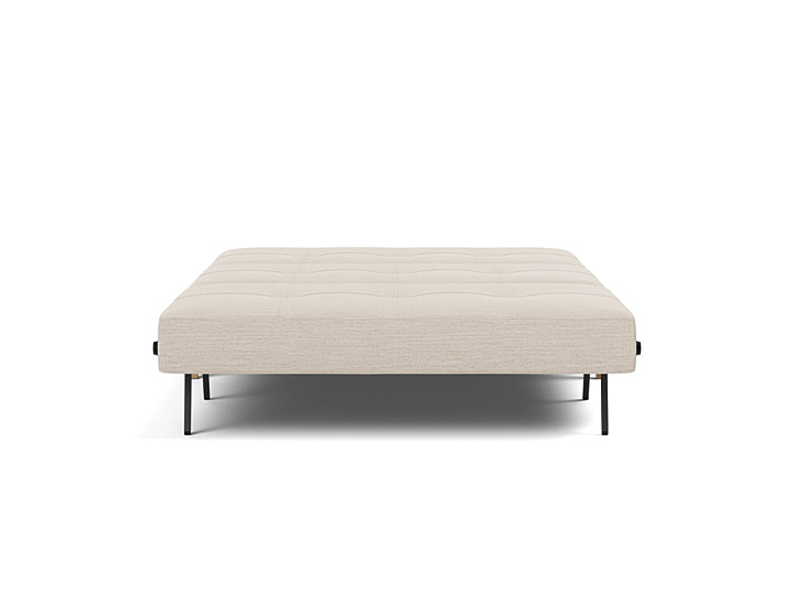 Canapea extensibila Cubed Wood Blida Sand Grey 140x200cm