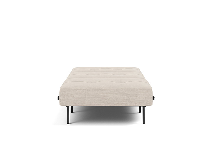 Fotoliu pat Cubed Chrome Blida Sand Grey 90x200cm