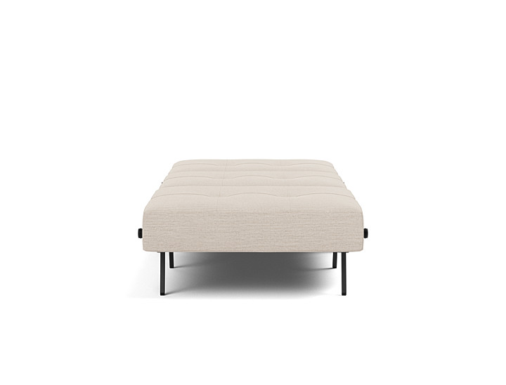 Fotoliu pat Cubed Wood Blida Sand Grey 90x200cm
