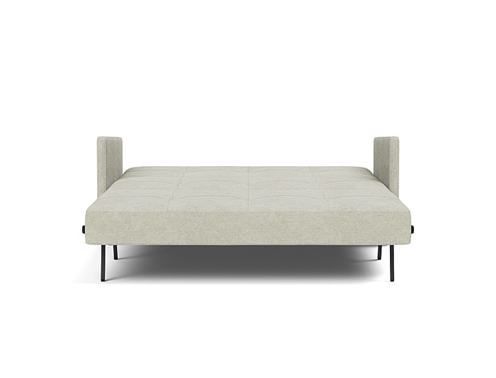 Canapea extensibila cu cotiere Cubed 02 160x200cm, tesatura la alegere