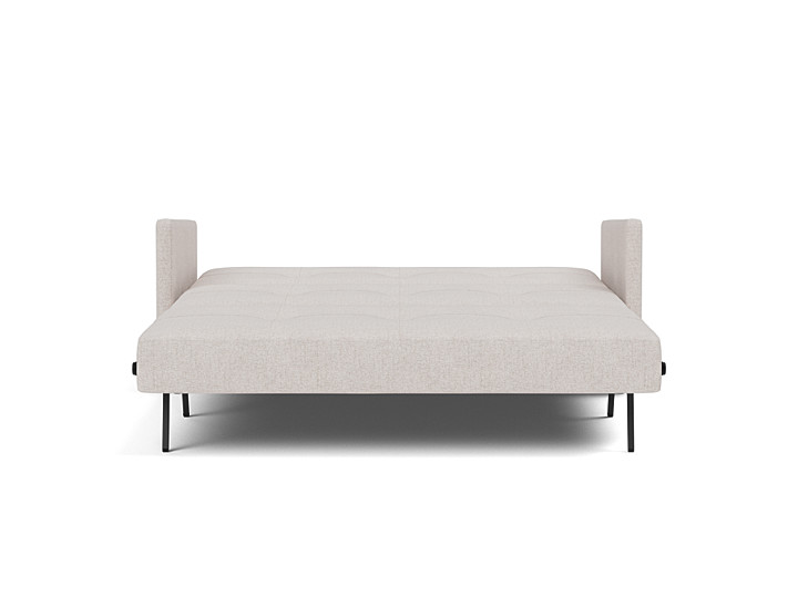 Canapea extensibila cu cotiere Cubed 02 160x200cm, tesatura la alegere