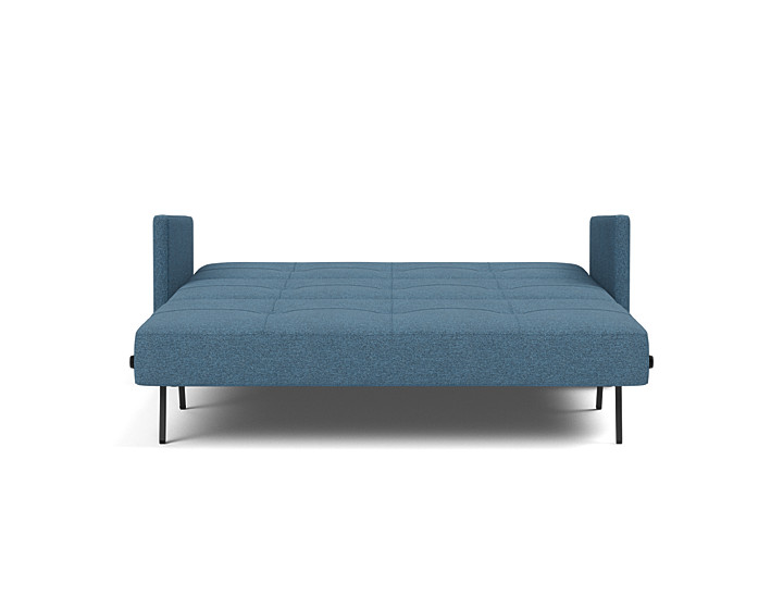 Canapea extensibila cu cotiere Cubed 02 160x200cm, tesatura la alegere