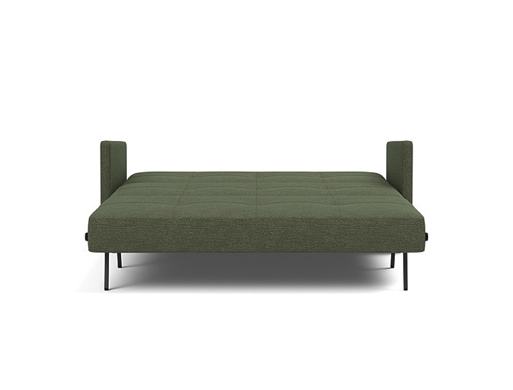 Canapea extensibila cu cotiere Cubed 02 160x200cm, tesatura la alegere