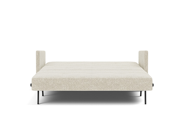 Canapea extensibila cu cotiere Cubed 02 160x200cm, tesatura la alegere