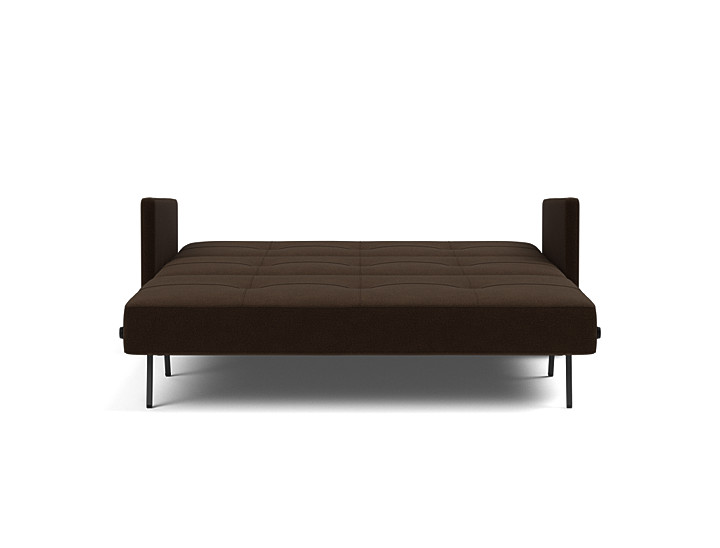 Canapea extensibila cu cotiere Cubed 02 160x200cm, tesatura la alegere