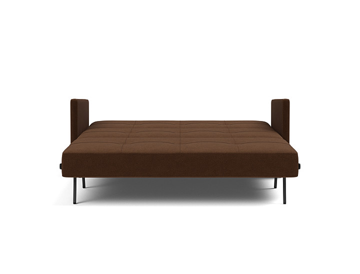 Canapea extensibila cu cotiere Cubed 02 160x200cm, tesatura la alegere